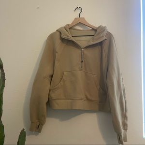 Scuba oversized funnel neck pullover